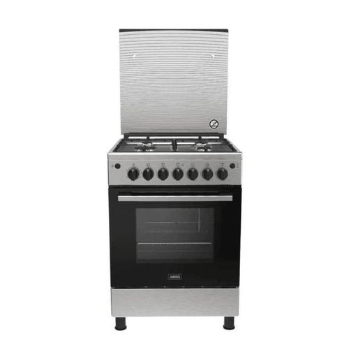 Gas Cooker, 60 cm, 4 Burners, Stainless Steel - ZCG622A6XB
