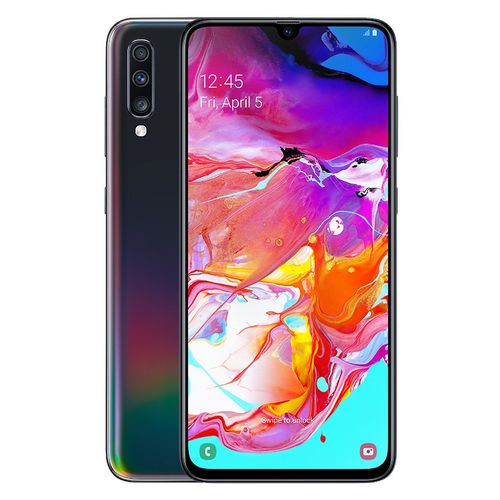 موبايل سامسونج جالكسي موبايل سامسونج جالاكسي Samsung Galaxy A70 موبايل جالكسي  6.7 بوصة 128 جيجا بايت ثنائي الشريحة 4G أسود