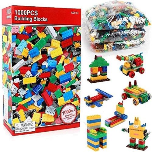 1000 Pieces Building Blocks DIY Kids Creative Bricks Brinquedos Educational Toys for Children Compatible