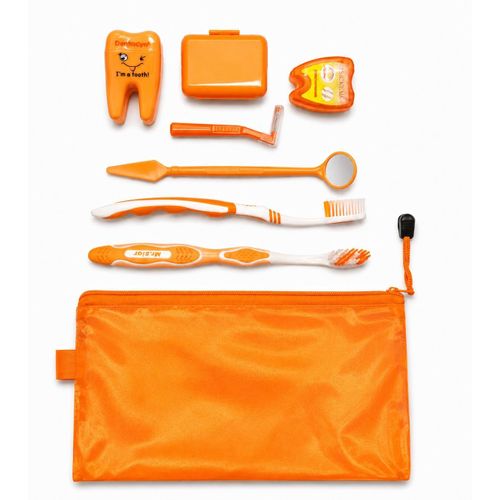 8-Piece Orthodontic Cleaning Set, Teeth Whitening, Interdental Brushes