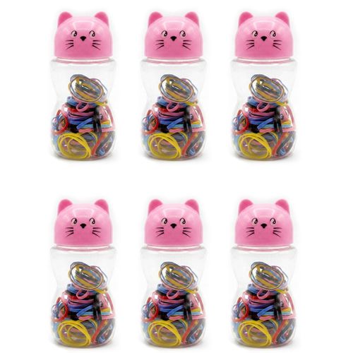 Elastic Hair Ties, Hair Scrunchies, Elastic Hair Bands for Women and Kids, Assorted Set, Pcs6