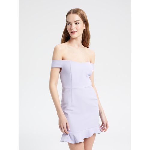 Boat Neck Straight Short Sleeve Women's Evening Dress