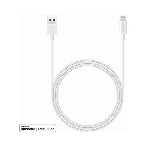 ROCKROSE 2.4A 1M Lightning Cable White