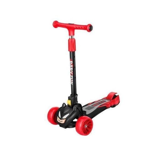 Foldable 3-Wheel Kick Scooter Kids with LED Wheels and Adjustable Handlebar – Lightweight & Easy Balance Training Scooter