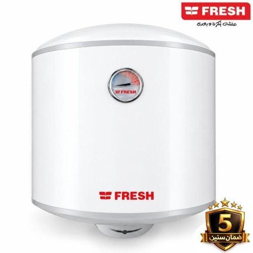 Relax 30L Electric Water Heater, White, Double Safety, Analog Temperature Gauge, Polyurethane Insulation, 5-Year Warranty