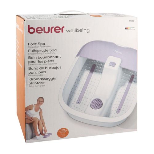 FB 12 White & Purple Foot Spa, 1 Pack