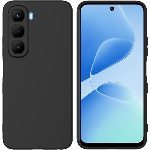 Liquid Silicone Case Compatible with Infinix Hot 60 Pro Plus, Full Camera Protection with Soft Microfiber Lining, Durable Shockproof Anti-Scratch Phone Case