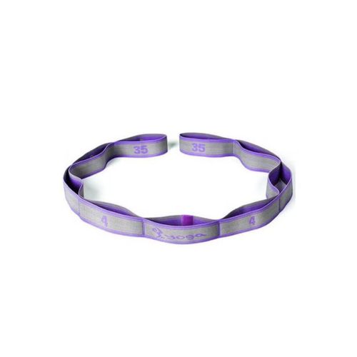 Rubber resistance bands for yoga, fitness, and Pilates suitable for adults.