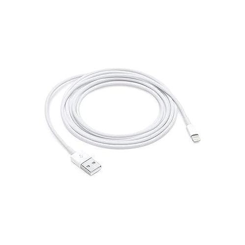 USB Charging Data Cable for iPhone 5/5S/6/6S/6Plus/6SPlus/7/7Plus/8/8Plus/X/XS/XR/XSMax (1M, White)