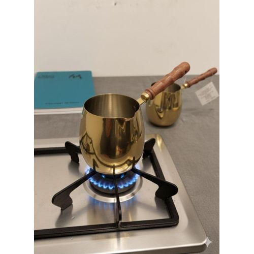 Practical Gold Coffee Pot - Comfortable Design For Daily Coffee Preparation, 1 Piece (300 ml)