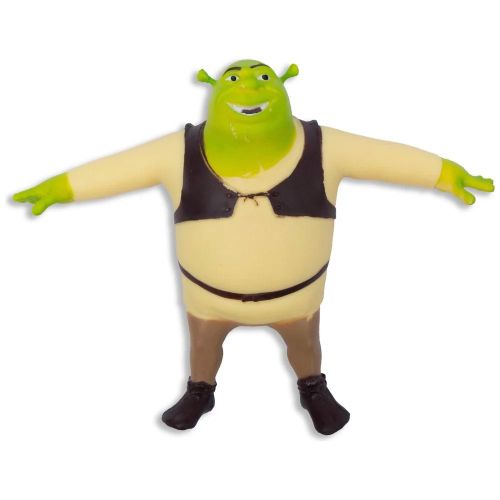 Super Stretchy Green Ogre Character Squeeze Squishy Toy Ultra Soft Sensory Dough Pull Figure Stress Relief Hand Therapy Grip Exercise Toy for Kids Teens Adults Ages Approx 3+ 1 Piece (Shape and Color May Vary)