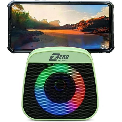 Z170 Portable Bluetooth Speaker with RGB Lighting, Phone Holder, USB, AUX, Microphone Support