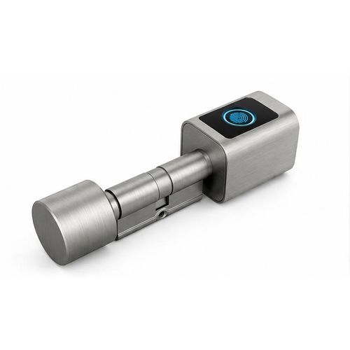Smart Door Lock - Advanced Fingerprint Recognition Security System with Pin Code key - Optional APP - Remote - Modern Smart Lock for Homes Offices Private Spaces - H39