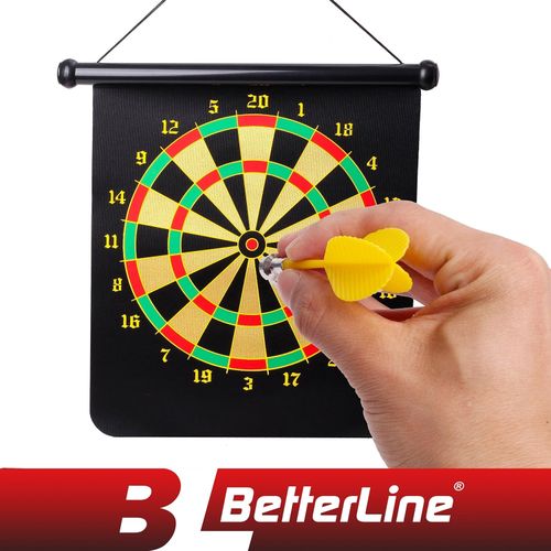 Dart Board with Six Safety Darts