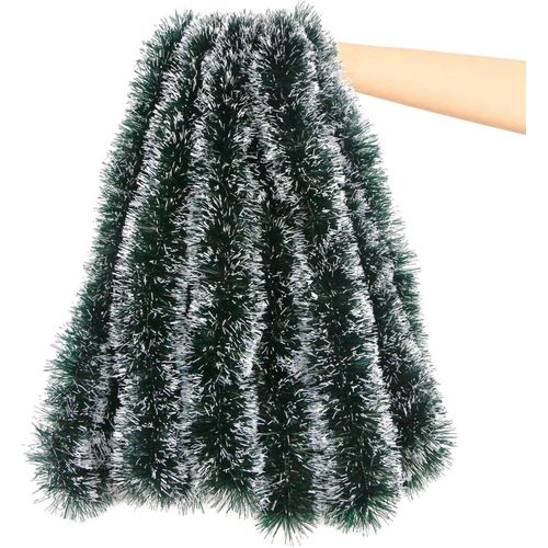 Chunky Tinsel Garland for Christmas Tree and Home Decorations (2m)
