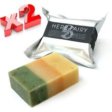 Natural Herb Fairy Soap Bar - 100g x2