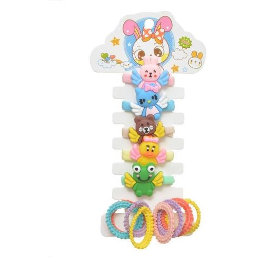 Astik Hair Tuck Set Of 13 Different Shapes For Girls, Multi Color, DR-A-120