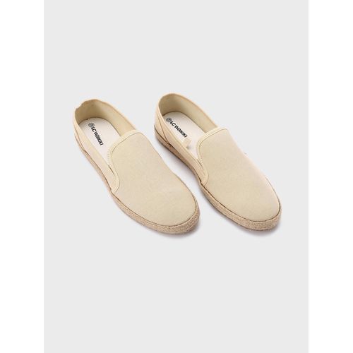 Men's Espadrille Shoes With Woven Sole