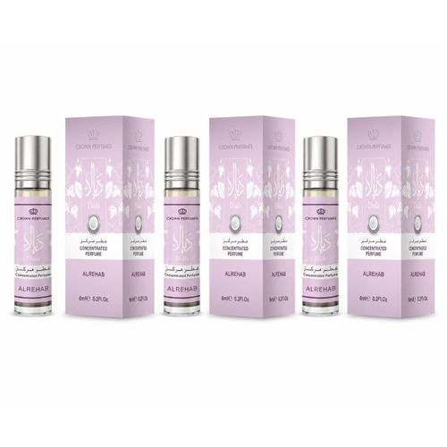 Diala perfume oil 6 Ml ( 3 pieces )