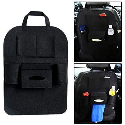 Car back seat storage organizer