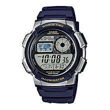 AE-1000W-2AVDF Resin Watch - Blue