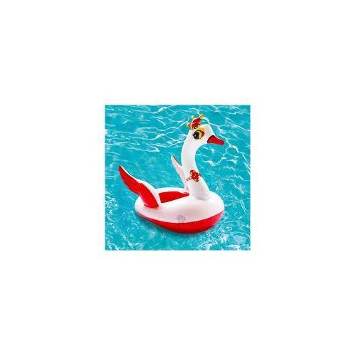 Inflatable swimming float with a swan design, suitable for the sea and swimming pool.