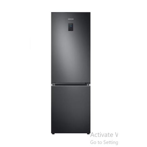 RB34T672FB1 No Frost 340 Liter Refrigerator - 12 Cubic Feet with Freezer on Bottom, Black- (local warranty)
