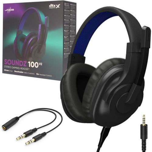 SoundZ 100 V2 Gaming Headset, White