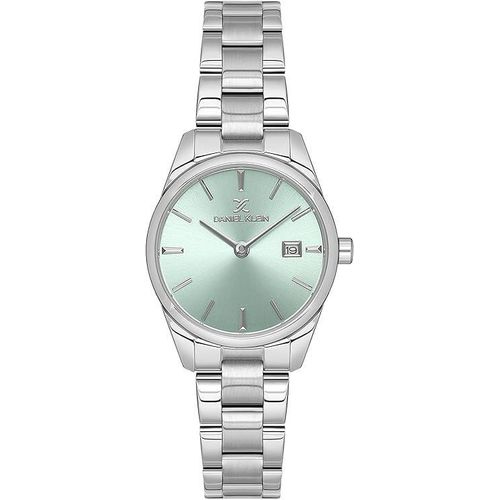 Women's watch stainless steel green dial DK.1.13623-2