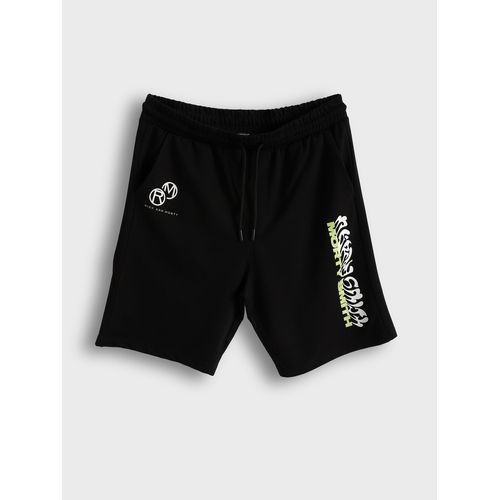 Standard Fit Mens Shorts With Waist Tie Detail