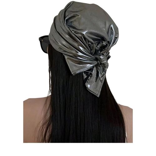 Mini metal disco scarf for summer resorts and parties, a scarf that looks valuable, comfortable to wear, and high quality
