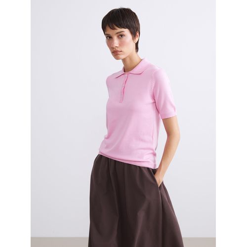 Polo Neck Womens Knitwear Sweater
