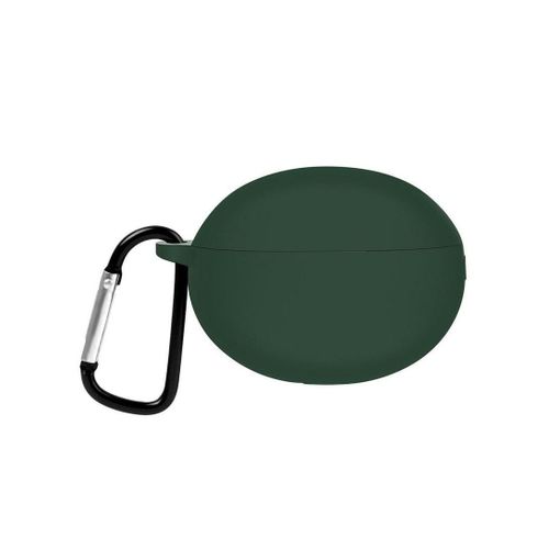 Case Silicone Earphone Cases For Huawei Freebuds 5i/6i Headphone Cover With Hook Dark Green