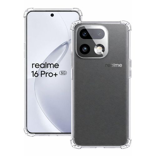 Soft Back Silicone Clear Case HDTPUFor Realme 16 pro Plus 5G