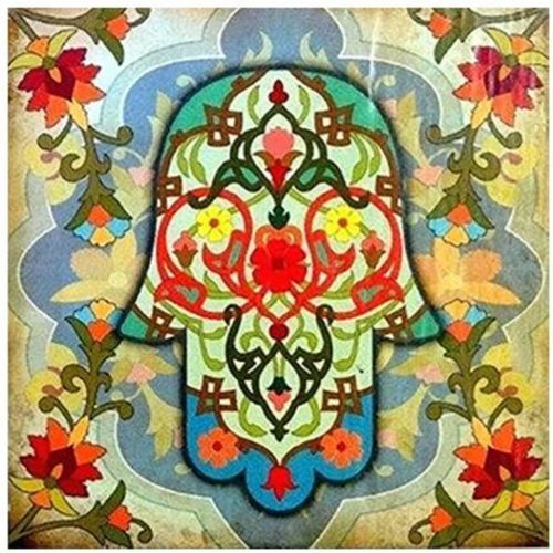 Kaf Square Tableau 23 cm x 23 cm