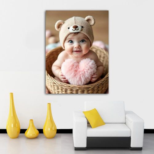 Modern Pediatric Clinic Wall Art- 40 X 30 Cm