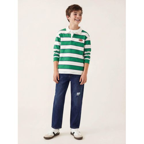 Distressed Denim Jeans For Boys