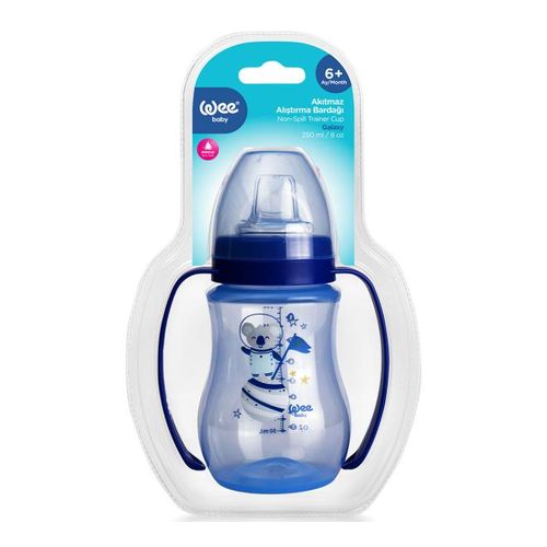 Galaxy Spill-Proof Training Cup with Grip – 250 ml (6+ Months)