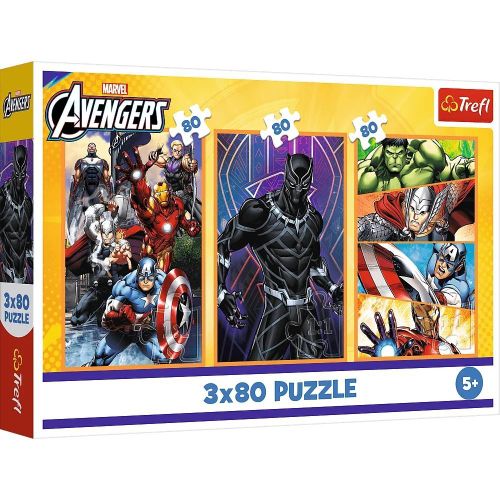 Avengers Puzzle 80+80+80 Pieces - 34883