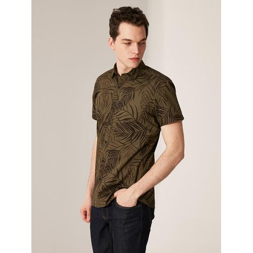 Extra Slim Fit Long Sleeve Poplin Men Shirt