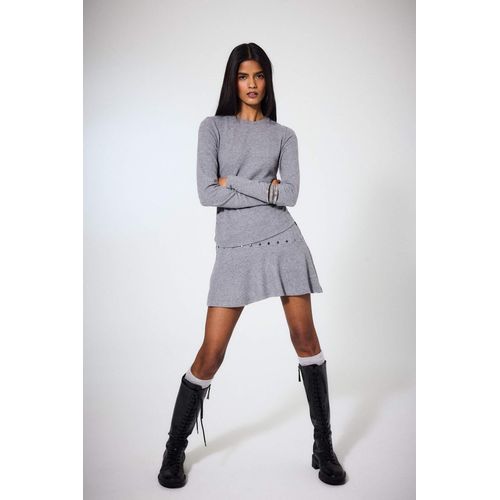 A-Line Normal Waist Mini Skirt