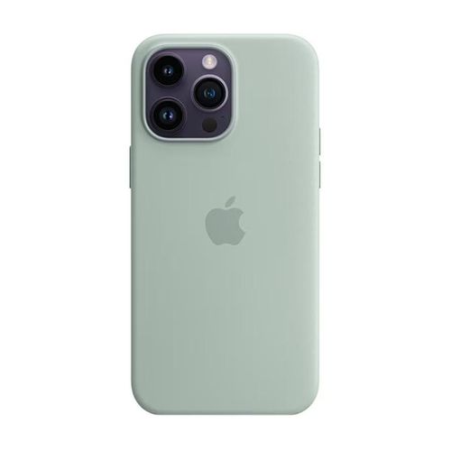 iPhone 14 Pro Max Silicone Case with MagSafe Succulent