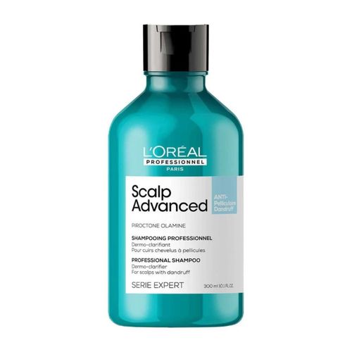 Loreal Professionnel, Scalp Advanced, Piroctone Olamine, Professional Shampoo, Derma-Clarifier For Scalps With Dandruff - 300ML