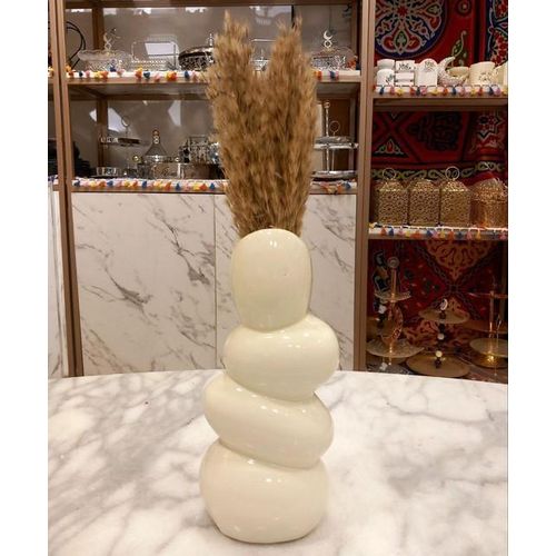 Modern Abstract Porcelain Decorative Vase, 25 cm