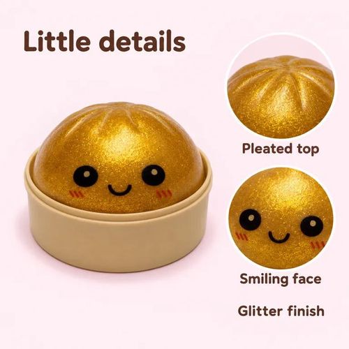 Small Dumpling , Slow Rising Stress Relief Toy, Bun Squishy Fidget Toy Kids & Adults