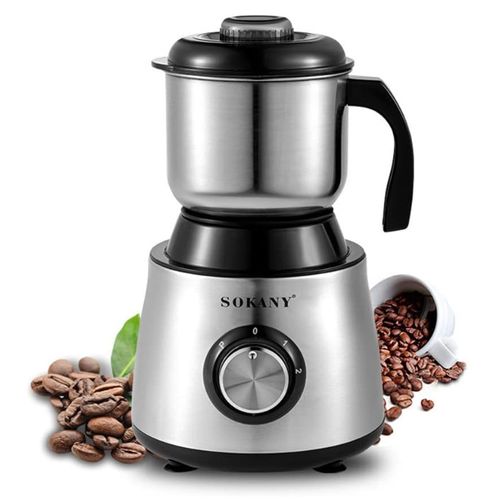 Coffee Grinder sk-156 500W Electric Grinder with 2 Gears for Coffee Spices Seeds and Hazelnuts