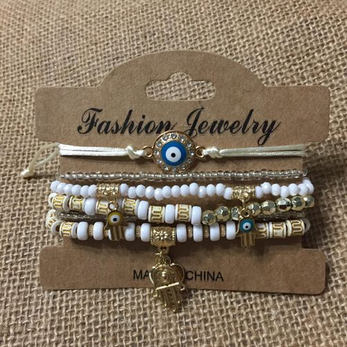 Bigz- Set Chains Bracelet -multicolour