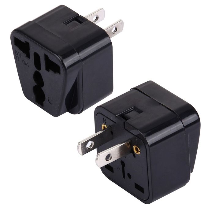 WD-6 Portable Universal Plug To US Plug Adapter Power Socket Travel Converter