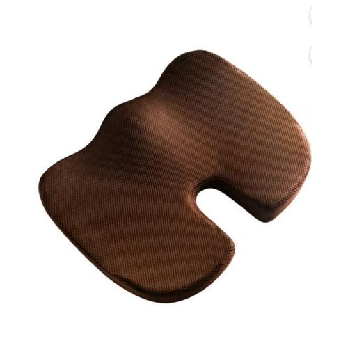 Pressure-Relief Seat Cushion – Comfortable U-Shaped Ergonomic Cushion for Chairs, Offices, and Carsbrown