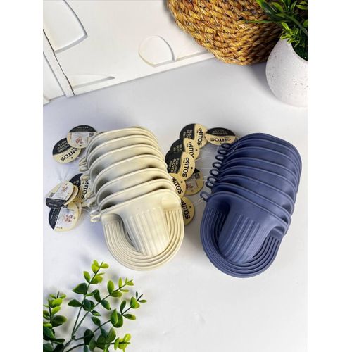 Heat-resistant silicone oven gloves, silicone kitchen utensil holders, air fryer, baking, small rubber oven glove - - (multicolored)